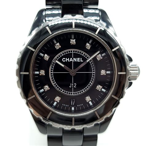 chanel j12 quartz swiss made|authentic chanel j12 watch.